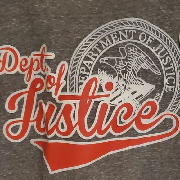 Department of Justice tee  - Picture 2 of 3